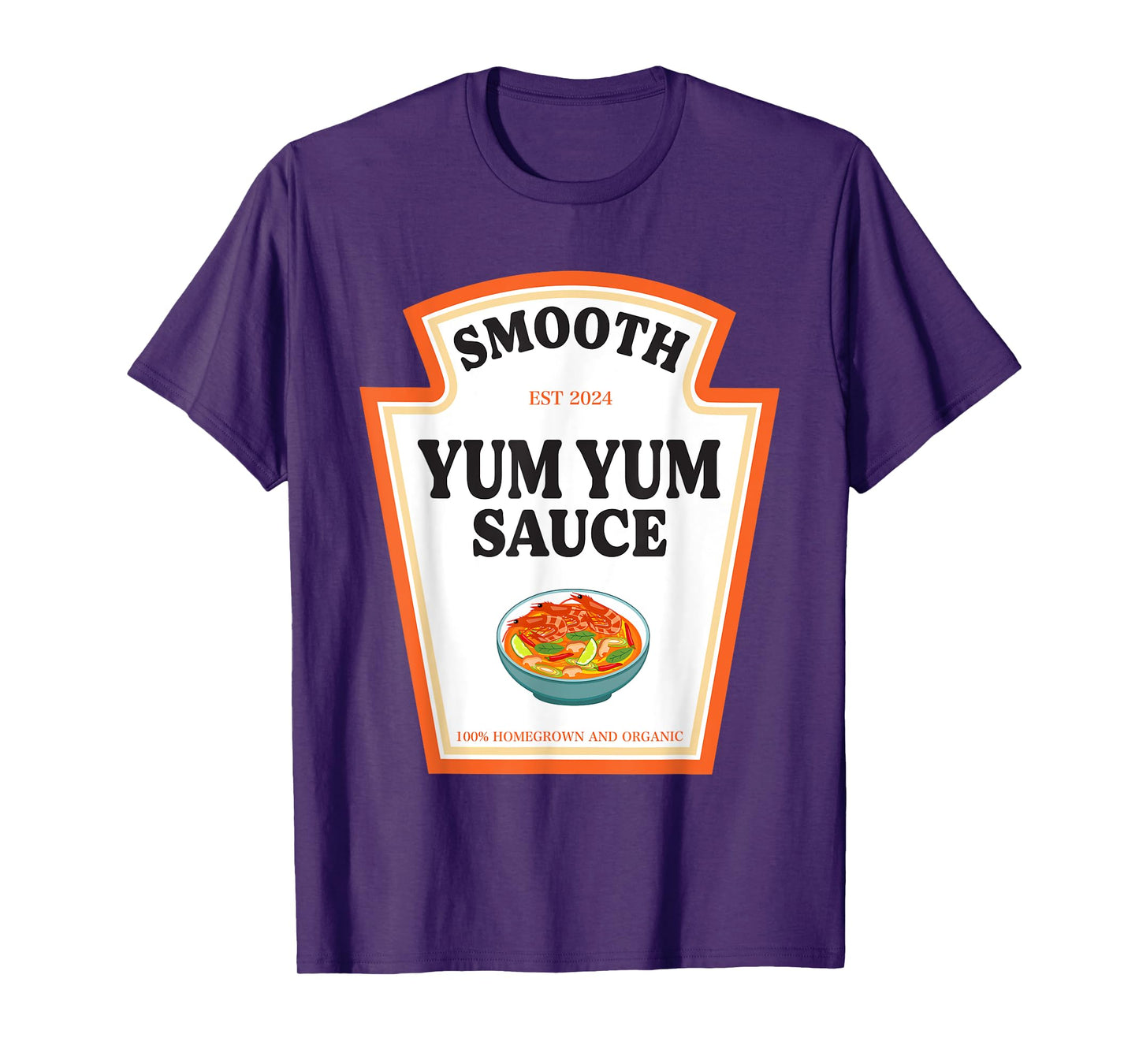 Smooth Yum Yum Sauce Condiment Costume Party Matching T-Shirt