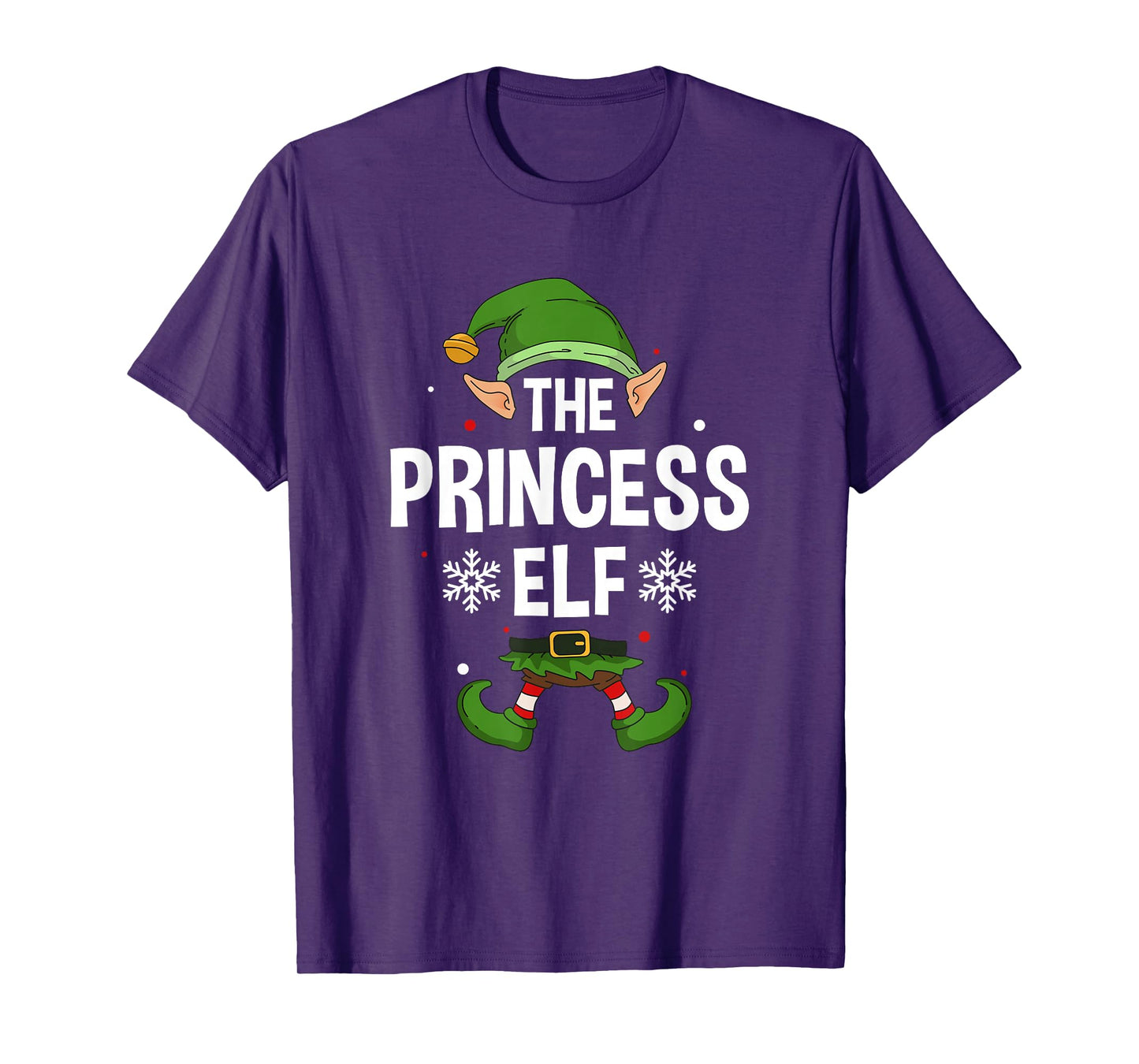 The Princess Elf Party Family Group Matching X-Mas Queen T-Shirt