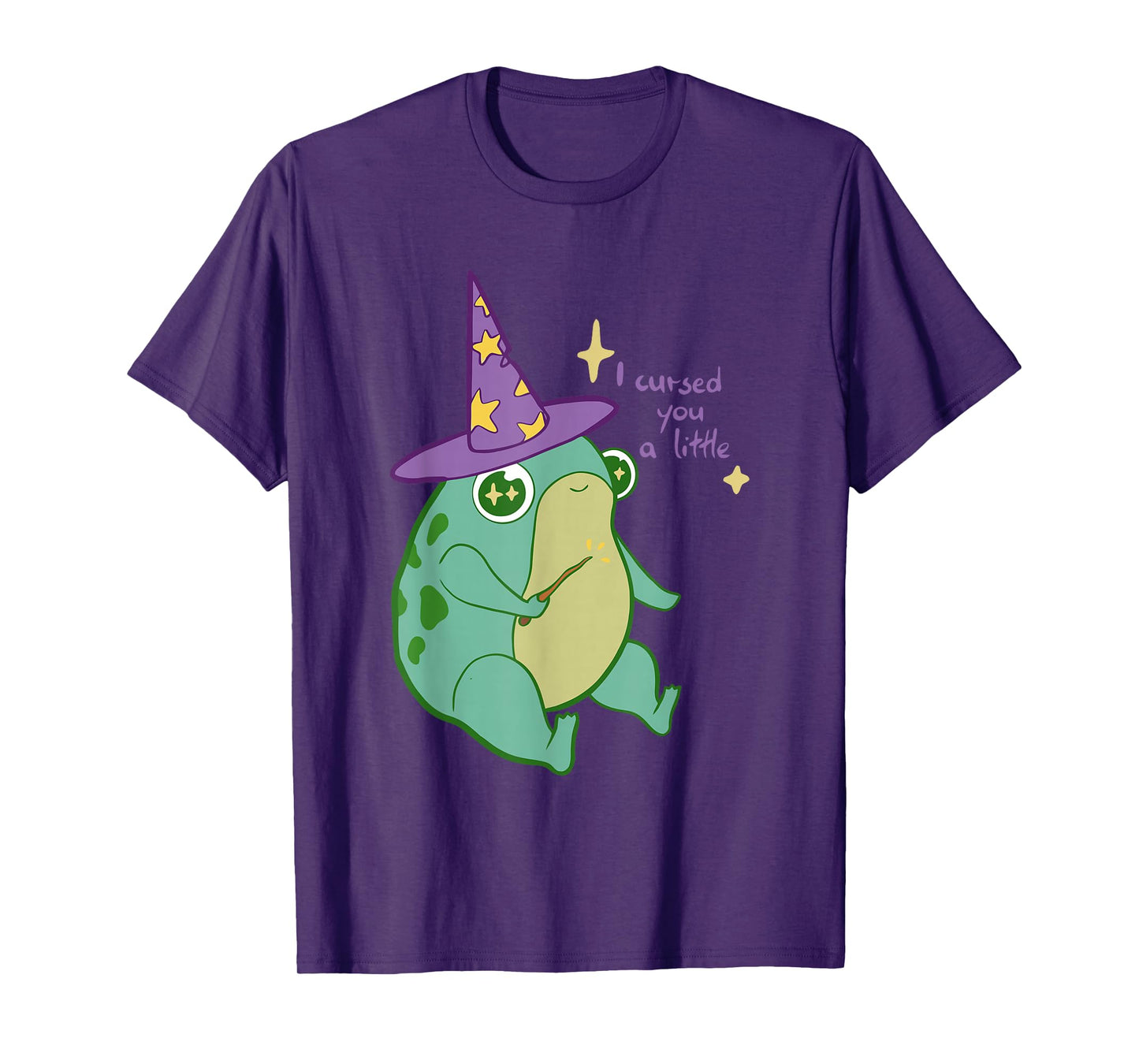 I Cursed You A Little Funny Frog Witch T-Shirt