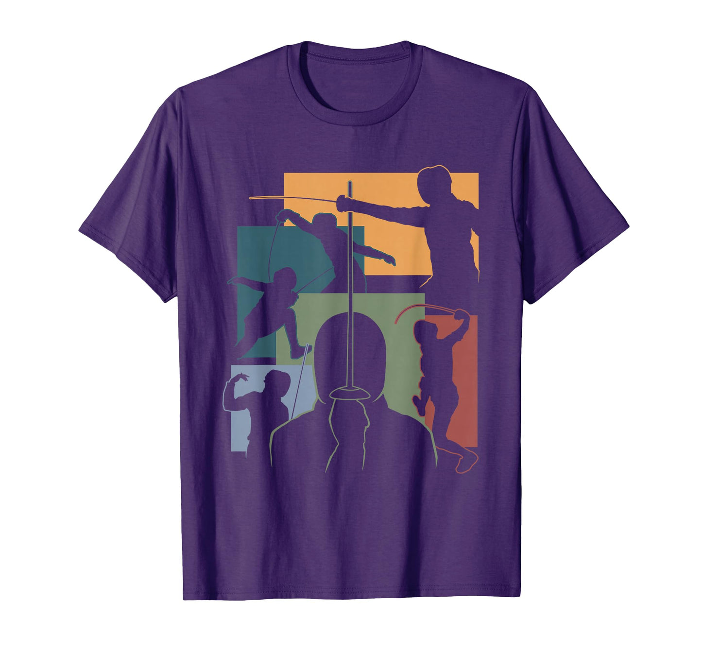 Funny Fencing Cool Fencer Swordfighter Swordfighting Outfit T-Shirt