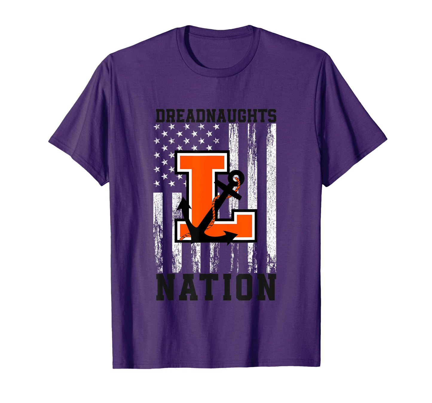 Lakeland Dreadnaughts Logo Nation HS T-Shirt
