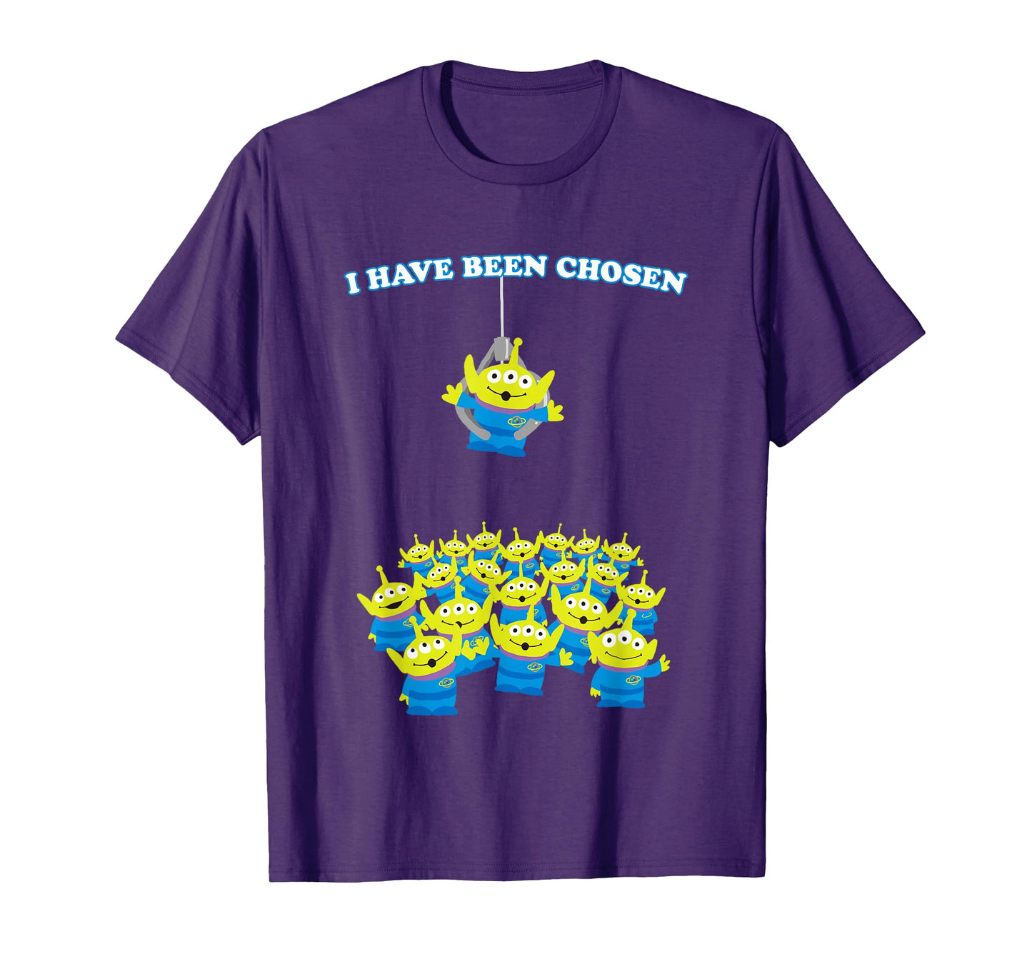 Disney Pixar Toy Story I Have Been Chosen Cute Aliens Logo T-Shirt