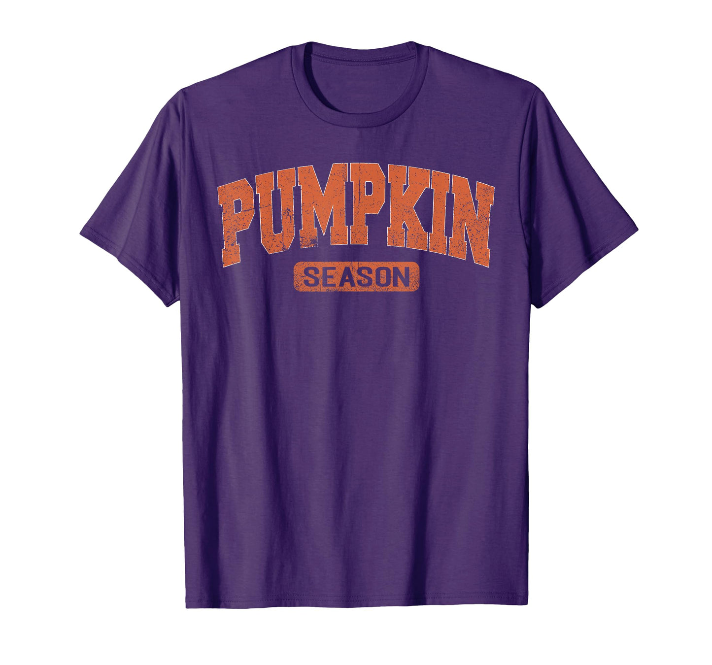 Pumpkin Season Cozy Thanksgiving Autumn Fall Leaves Vintage T-Shirt