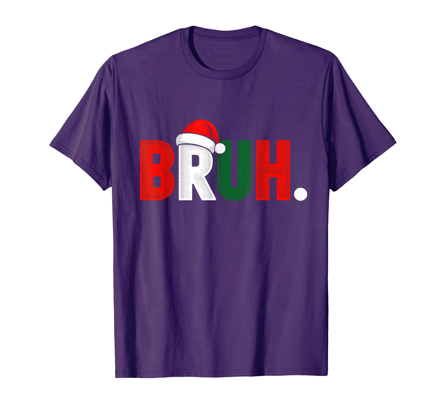 Bruh Funny Christmas for Men Teens Boys Kids Xmas Pajamas T-Shirt