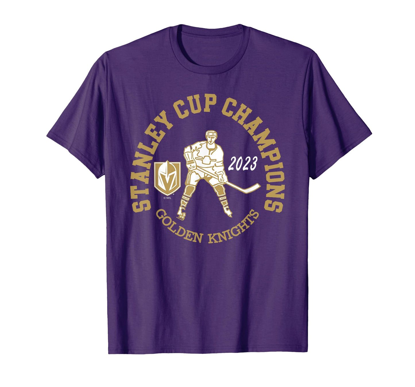 Vegas Golden Knights Stanley Cup Champions 2023 Black T-Shirt