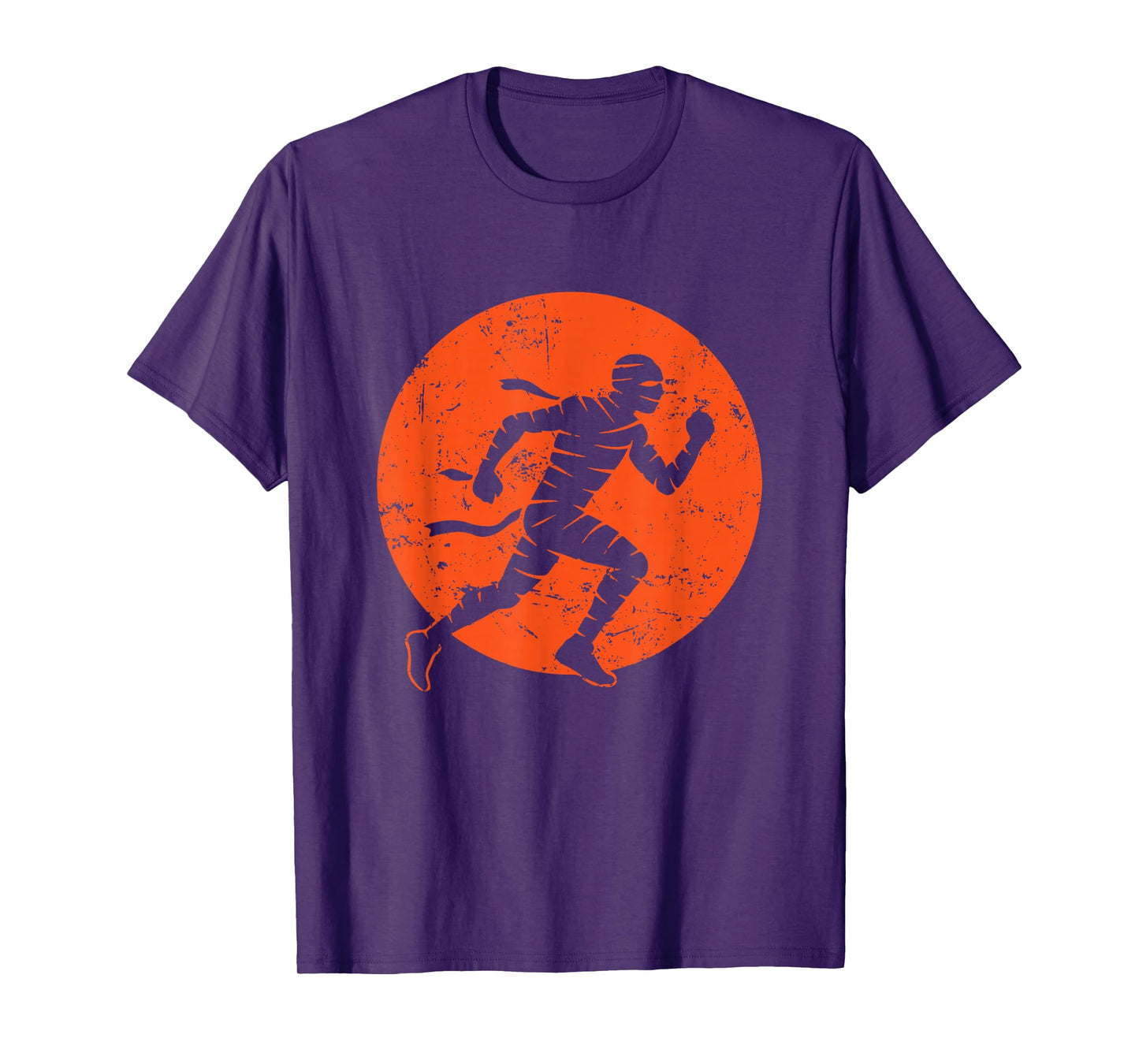 Running Mummy Under Moon T-Shirt