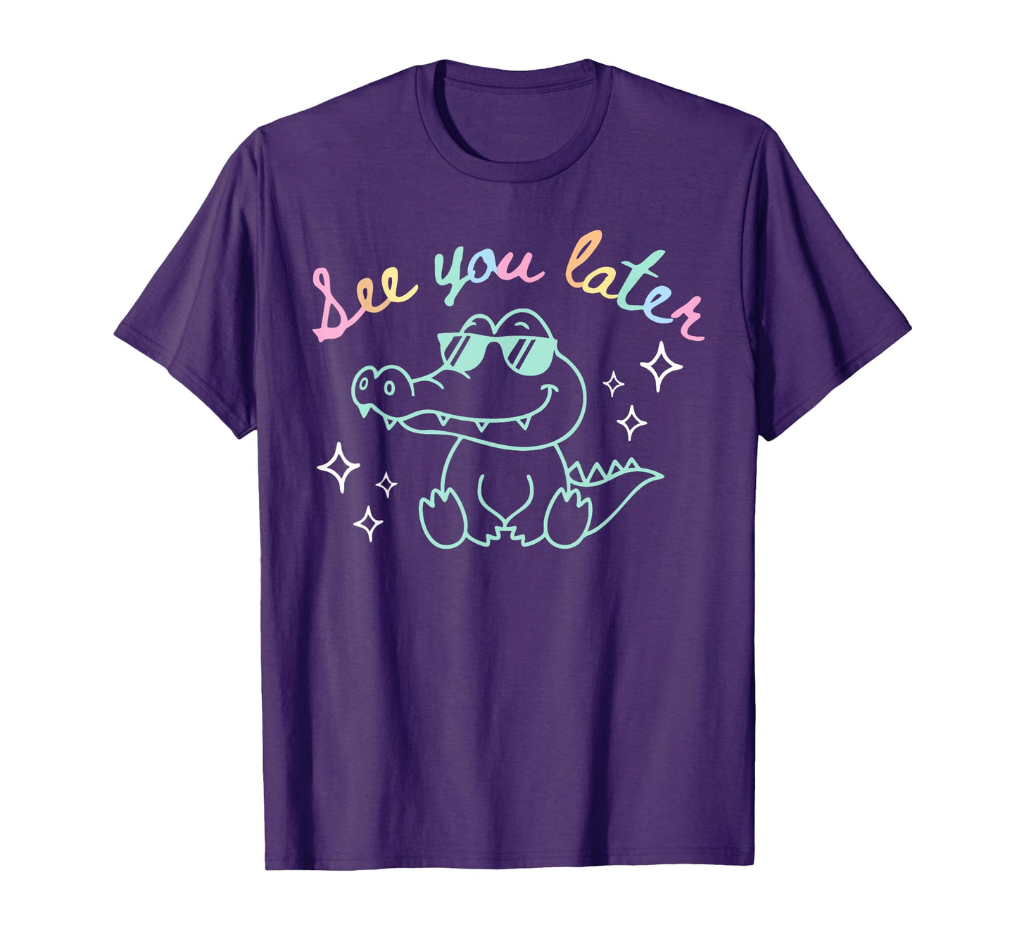 See You Later End of School Alligator Teacher Appreciation T-Shirt