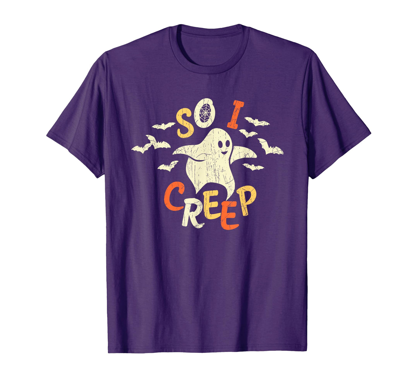 So I Creep Funny Halloween Ghost T-Shirt