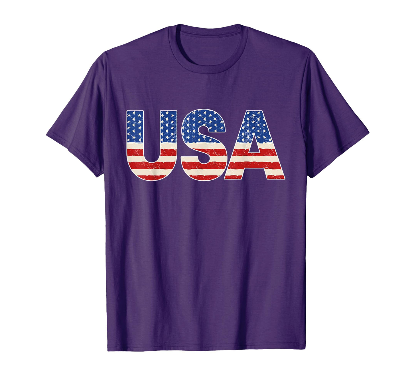 USA US Flag Patriotic 4th of July America Boys Mens Kids T-Shirt