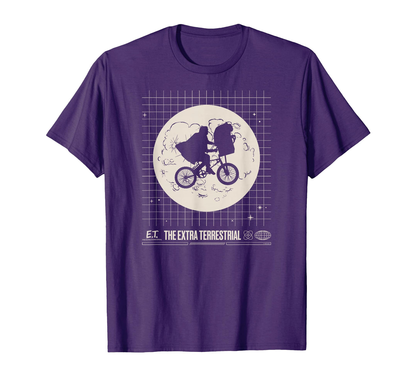 E.T. the Extra-Terrestrial Moon Retro T-Shirt