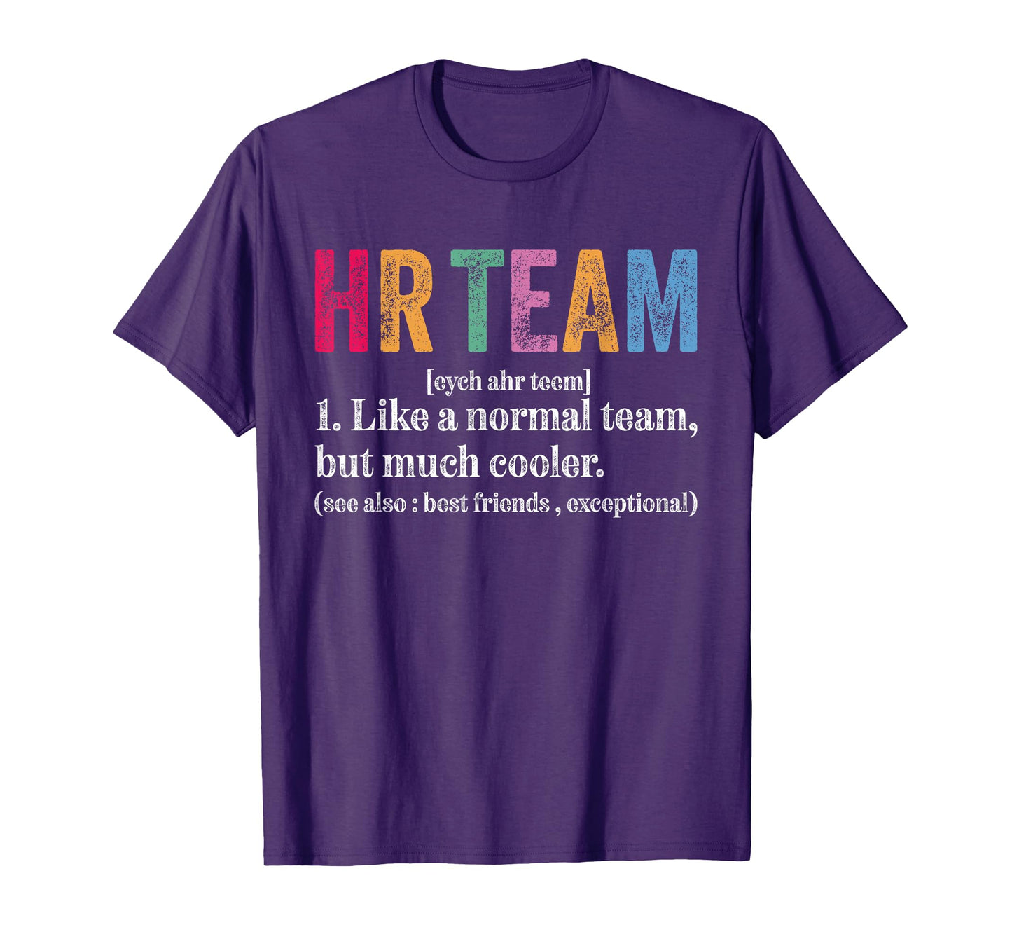 HR Team Definition Funny Retro Human Resources Definition T-Shirt