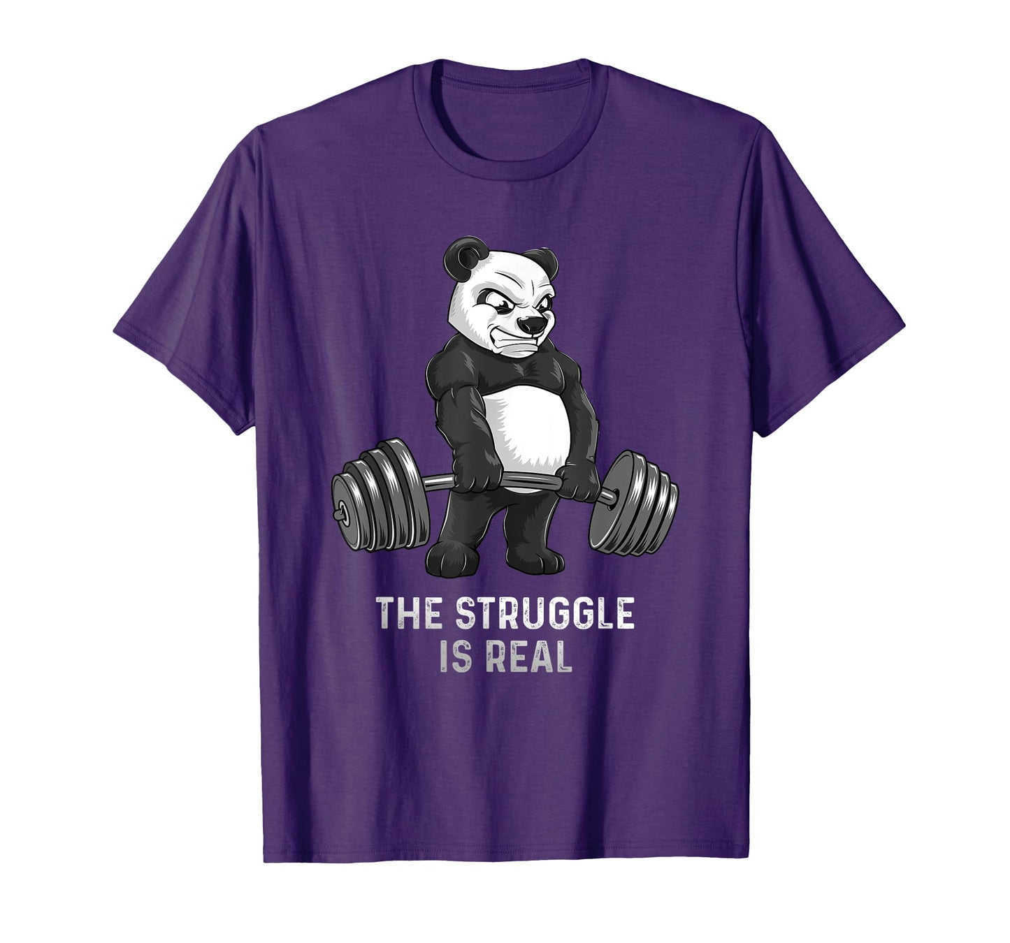 Panda Bear Deadlift SHIRT Powerlifter Funny Bodybuilding T-Shirt