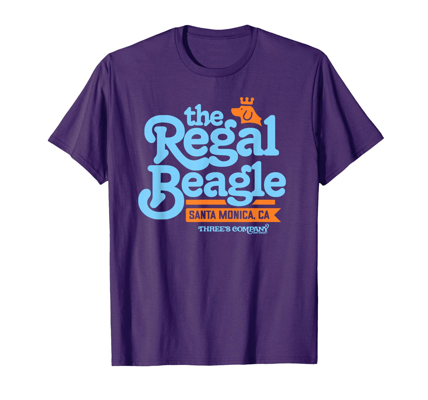 The Regal Beagle Pub Logo Vintage Three's Company T-Shirt