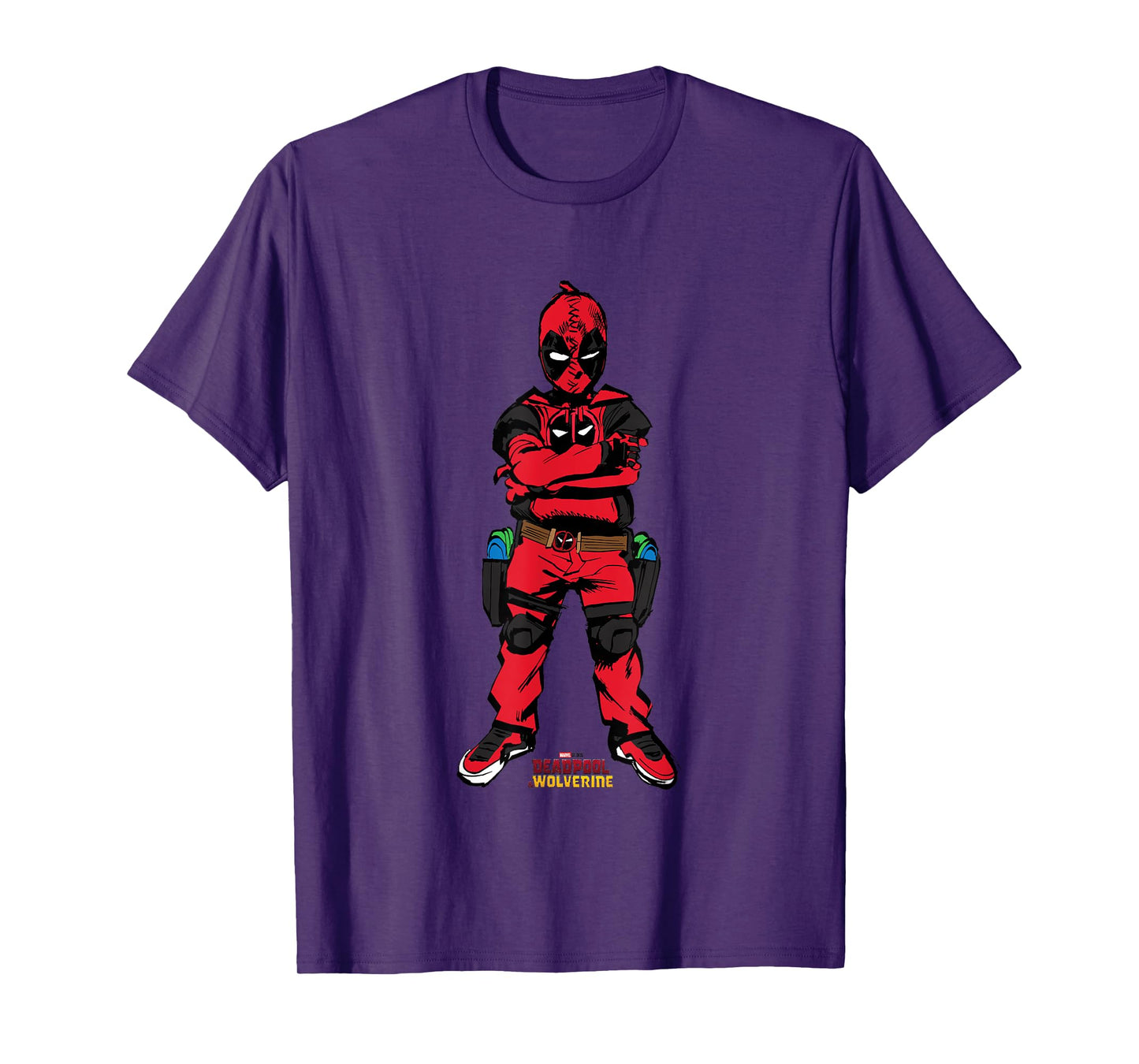 Marvel Deadpool & Wolverine Kidpool Full Body Shot T-Shirt