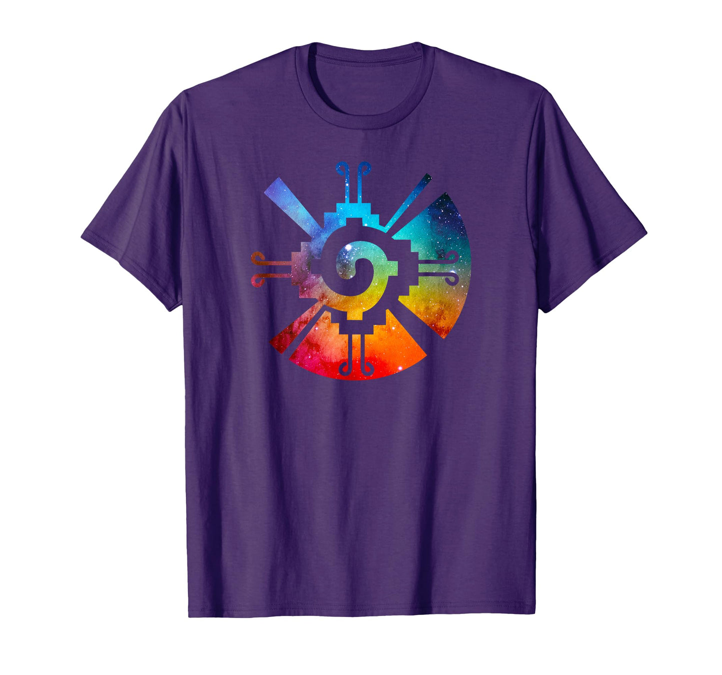 Hunab Ku Aztec Mayan Galaxy Symbol T-Shirt