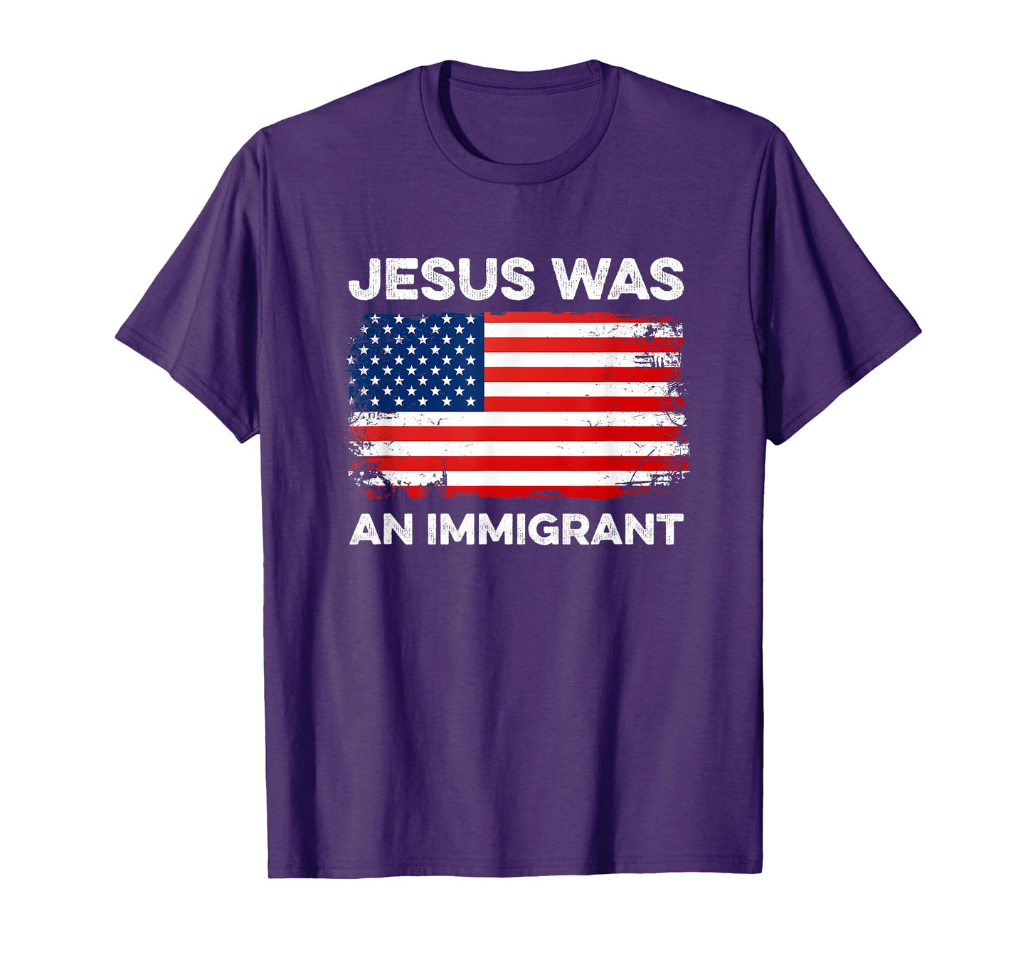Jesus Was An Immigrant Immigration Rights Immigrants Migrant T-Shirt