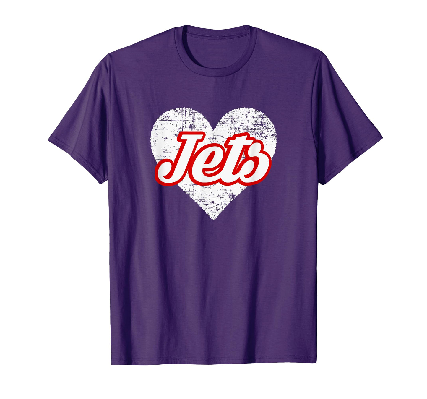 Adams Central Jets Over Heart T-Shirt
