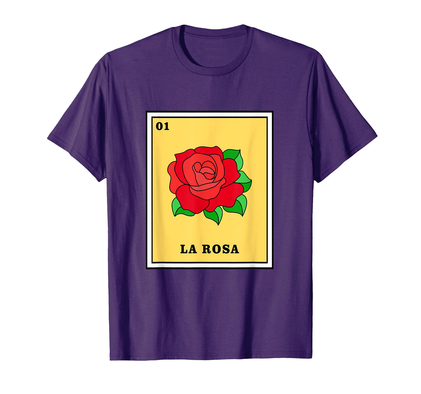 Womens Mexican Lottery Game La Rosa T-Shirt