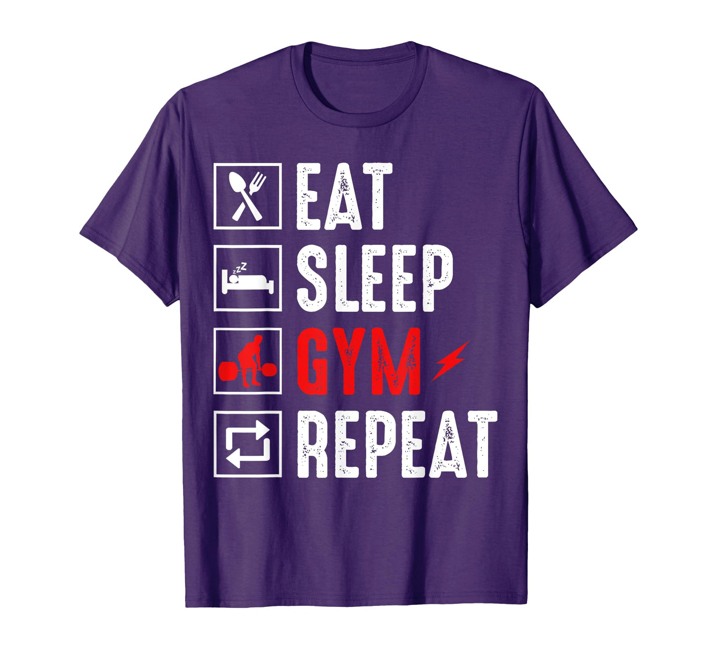 Funny Gym Workout Fitness Bodybuilding Sports Weightlifters T-Shirt