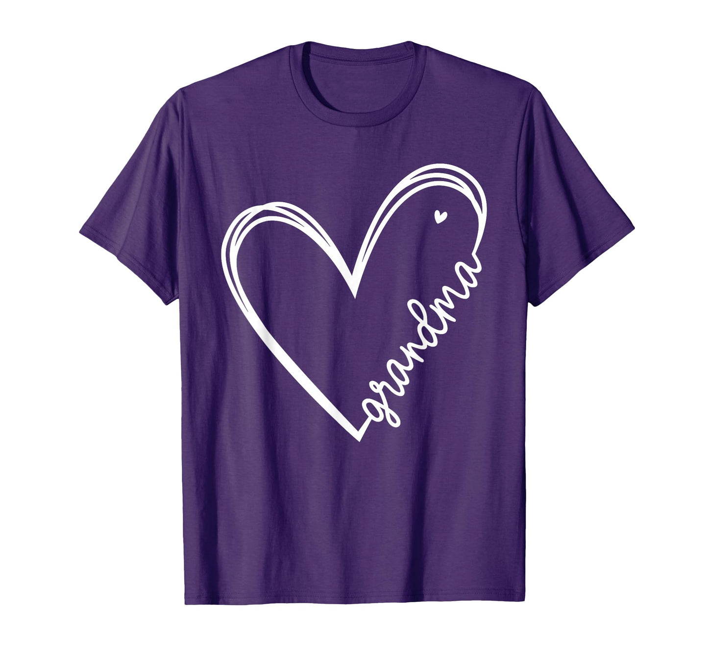 Grandma Heart Women for Christmas Mother's Day Birthdays T-Shirt