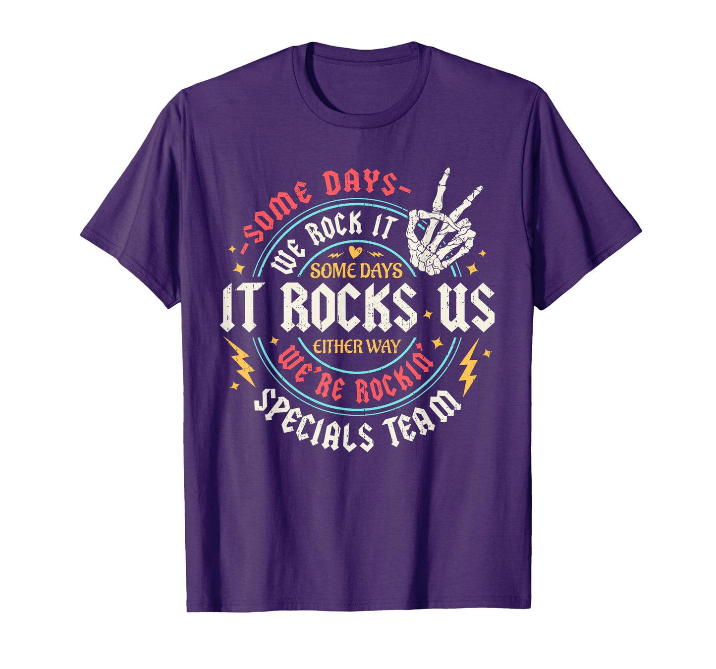 Some Days We Rock It Specials Team PE Back To School T-Shirt