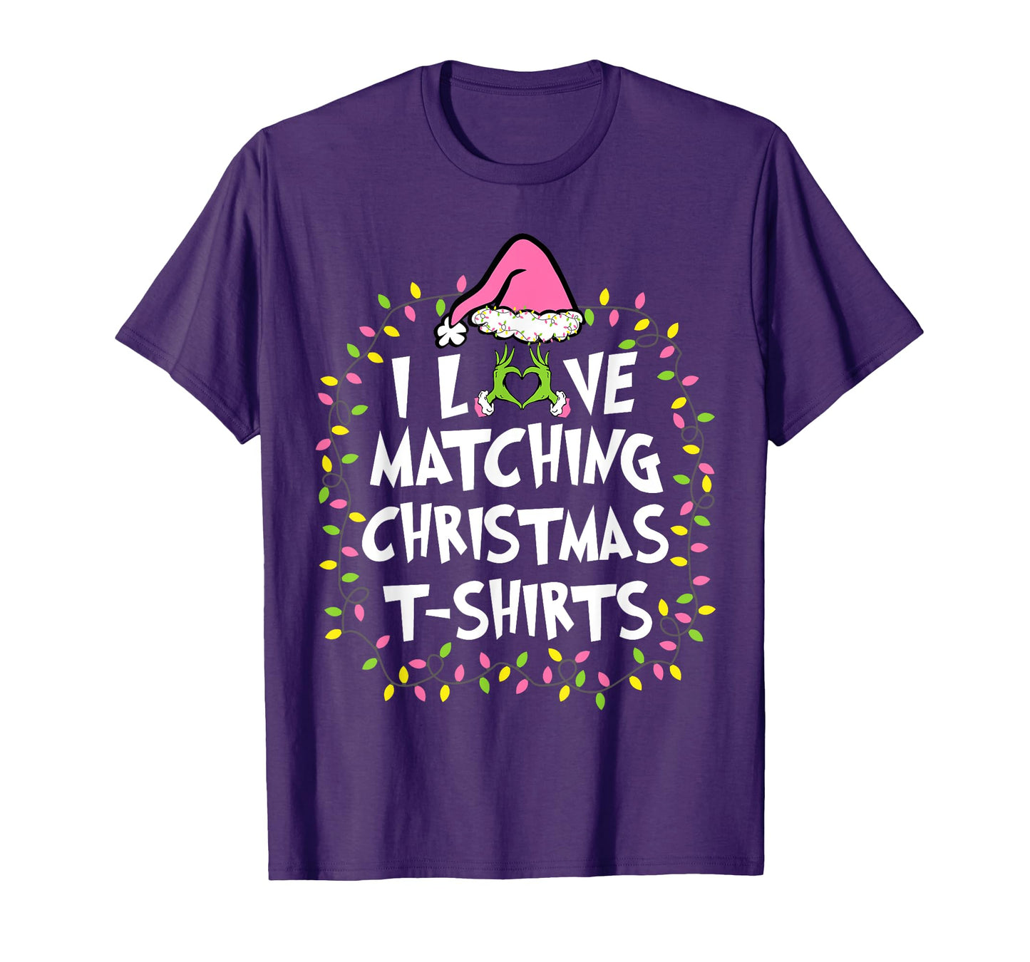I Love Matching Christmas T-Shirts But I Don't Couples Xmas T-Shirt