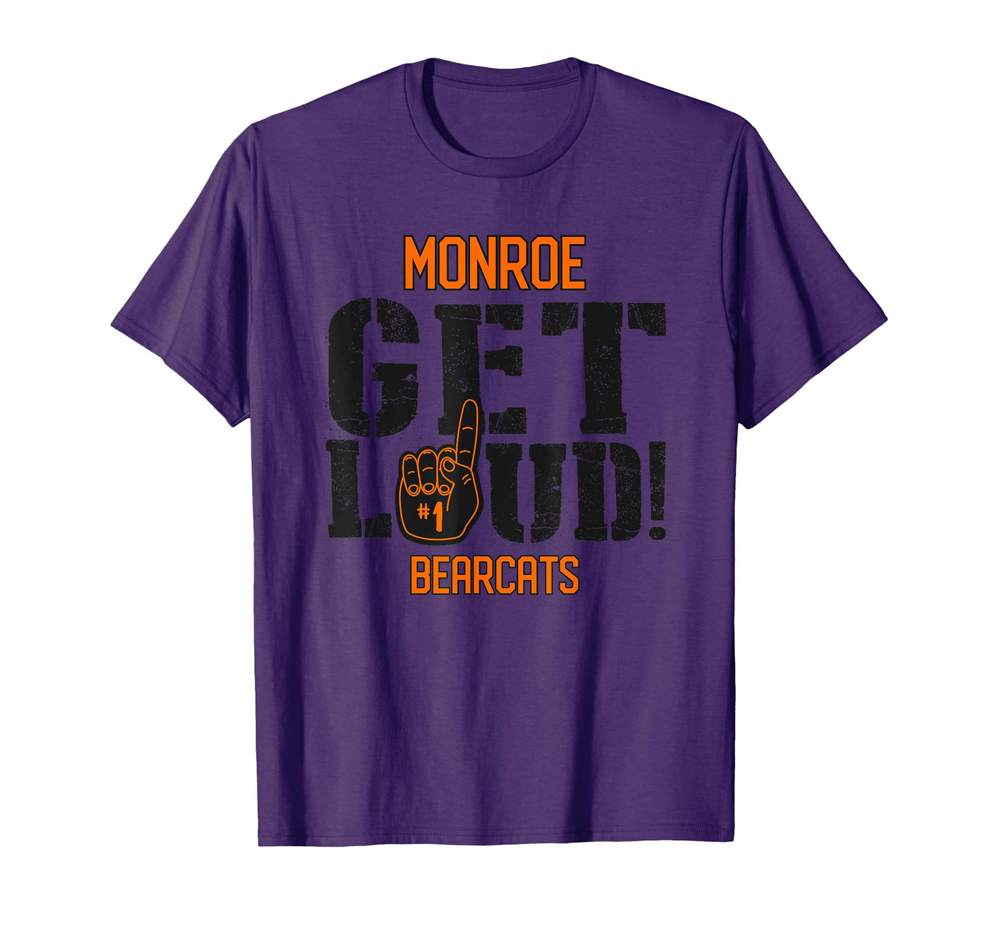 Monroe High School GET LOUD Bearcats T-Shirt