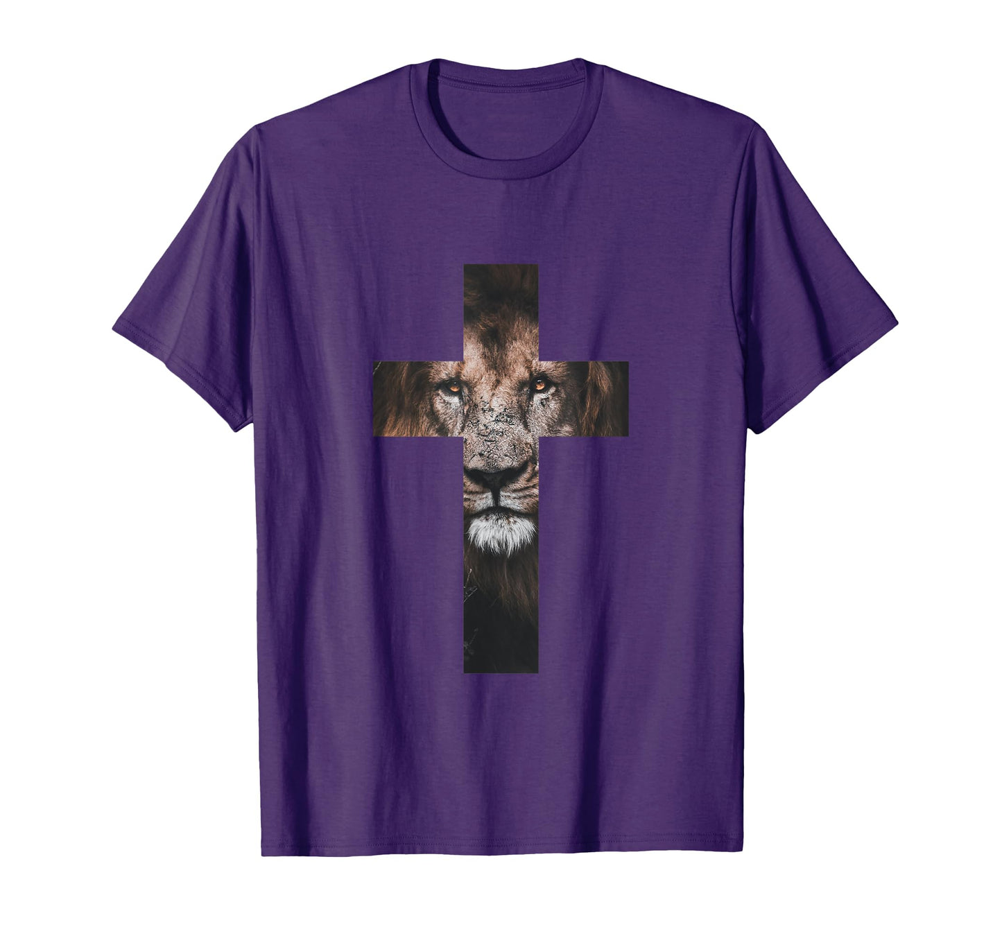 Lion Cross King Lord Jesus Bible Judah T-Shirt