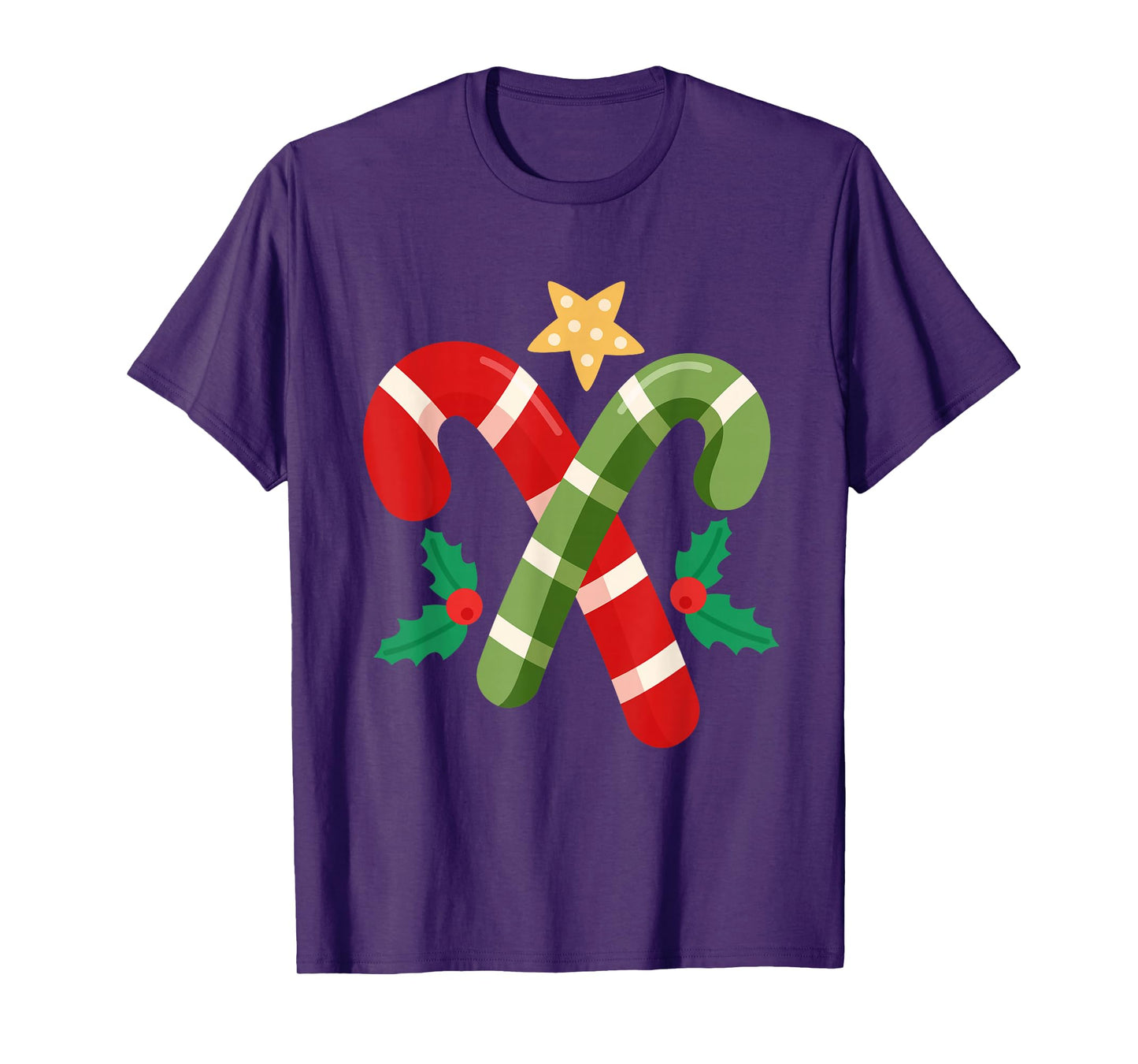 Candy Canes Christmas Holiday Christmas T-Shirt