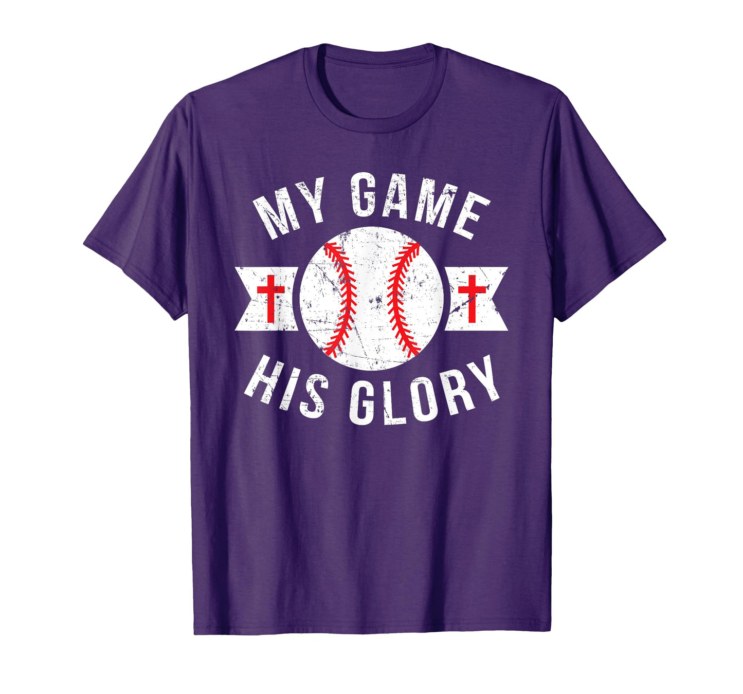 Kids Baseball Shirts For Teen Boys Gifts Christian Baseball T-Shirt