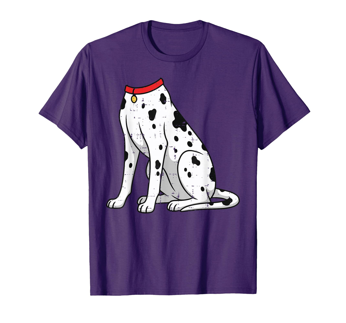 Halloween Dalmatian Dog Funny Lazy Costume Men Women Kids T-Shirt