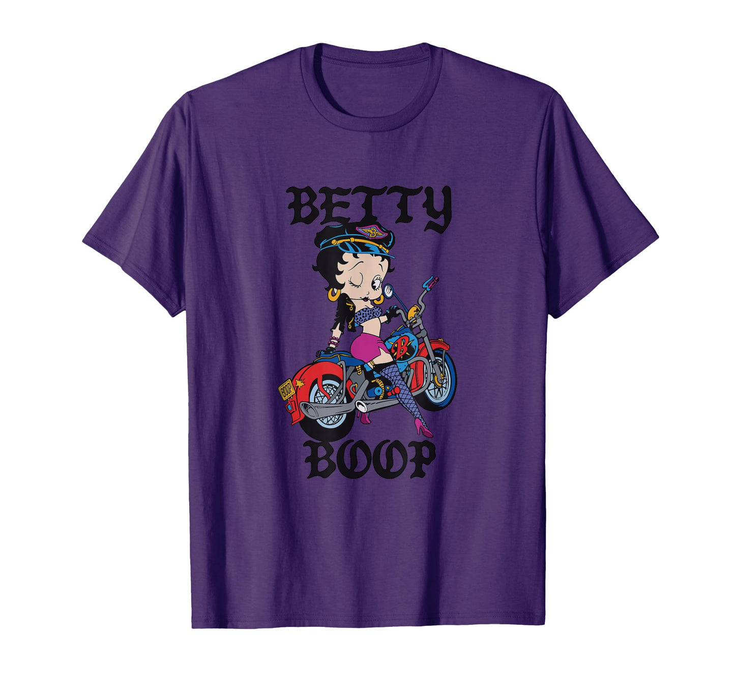 Betty Boop Sweet Vintage Biker Babe T-Shirt