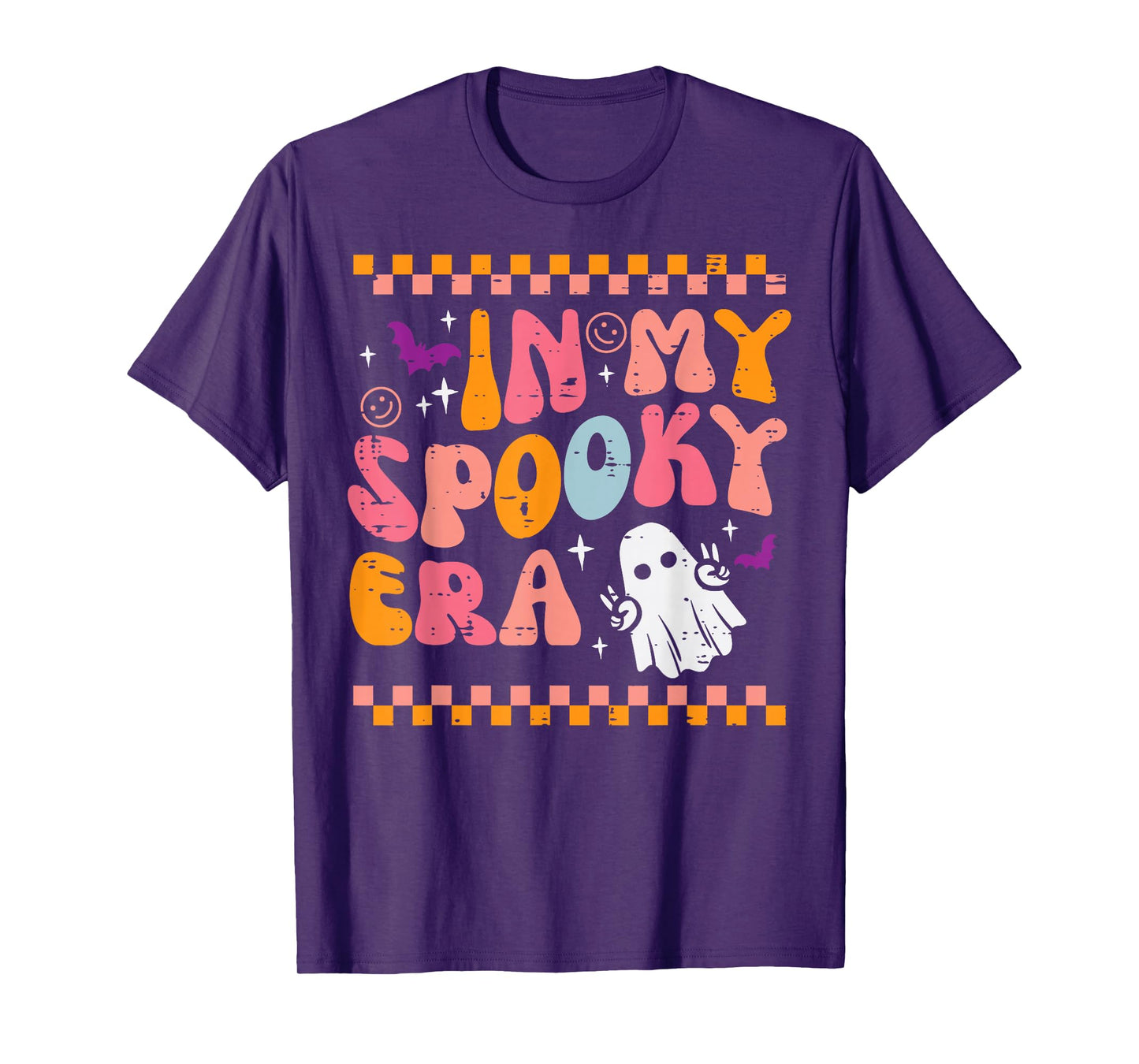Halloween My Spooky Era Retro Costume Groovy Men Women Kids T-Shirt