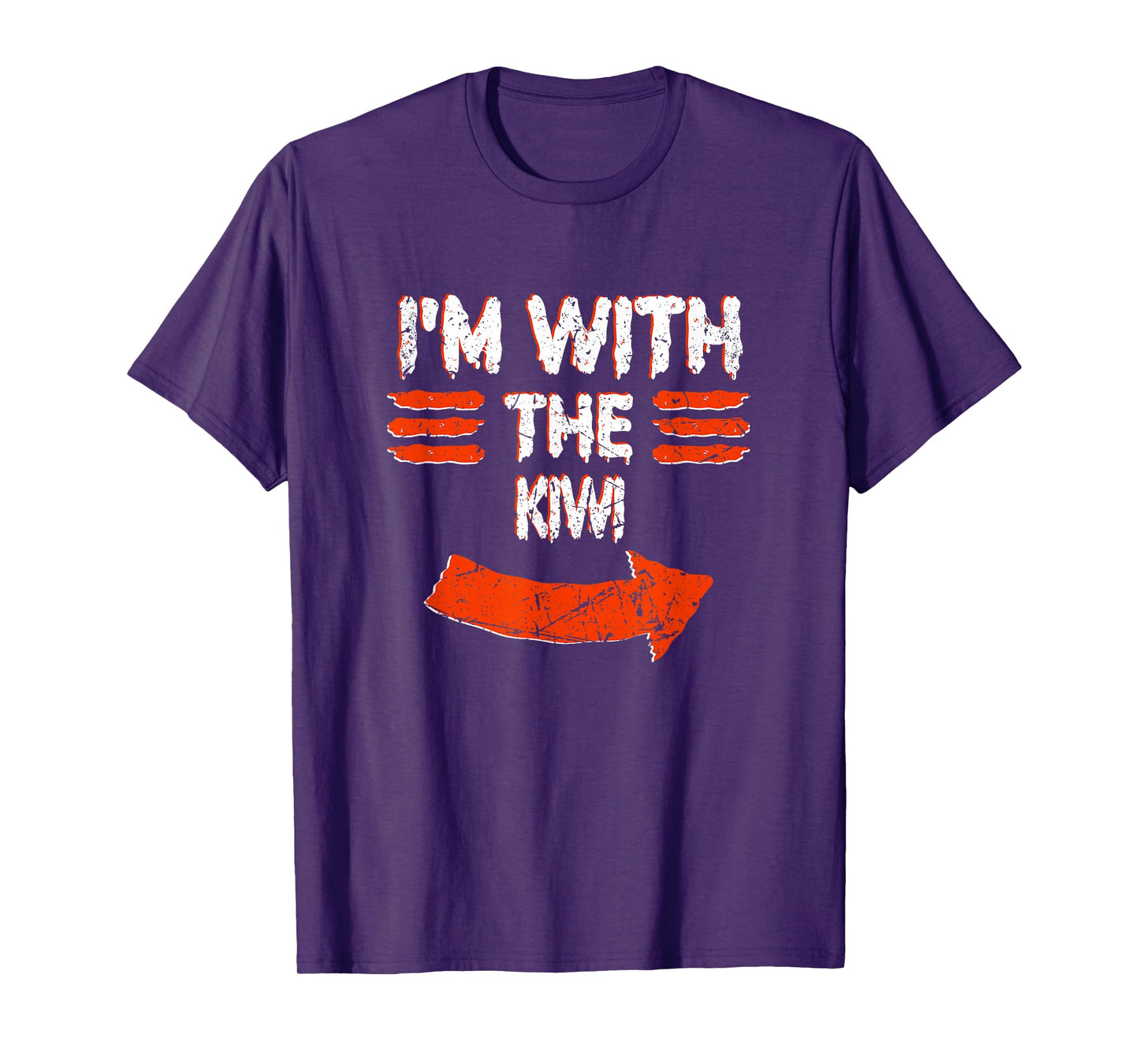 Vintage I'm With the Kiwi Lazy Halloween Costume T-Shirt