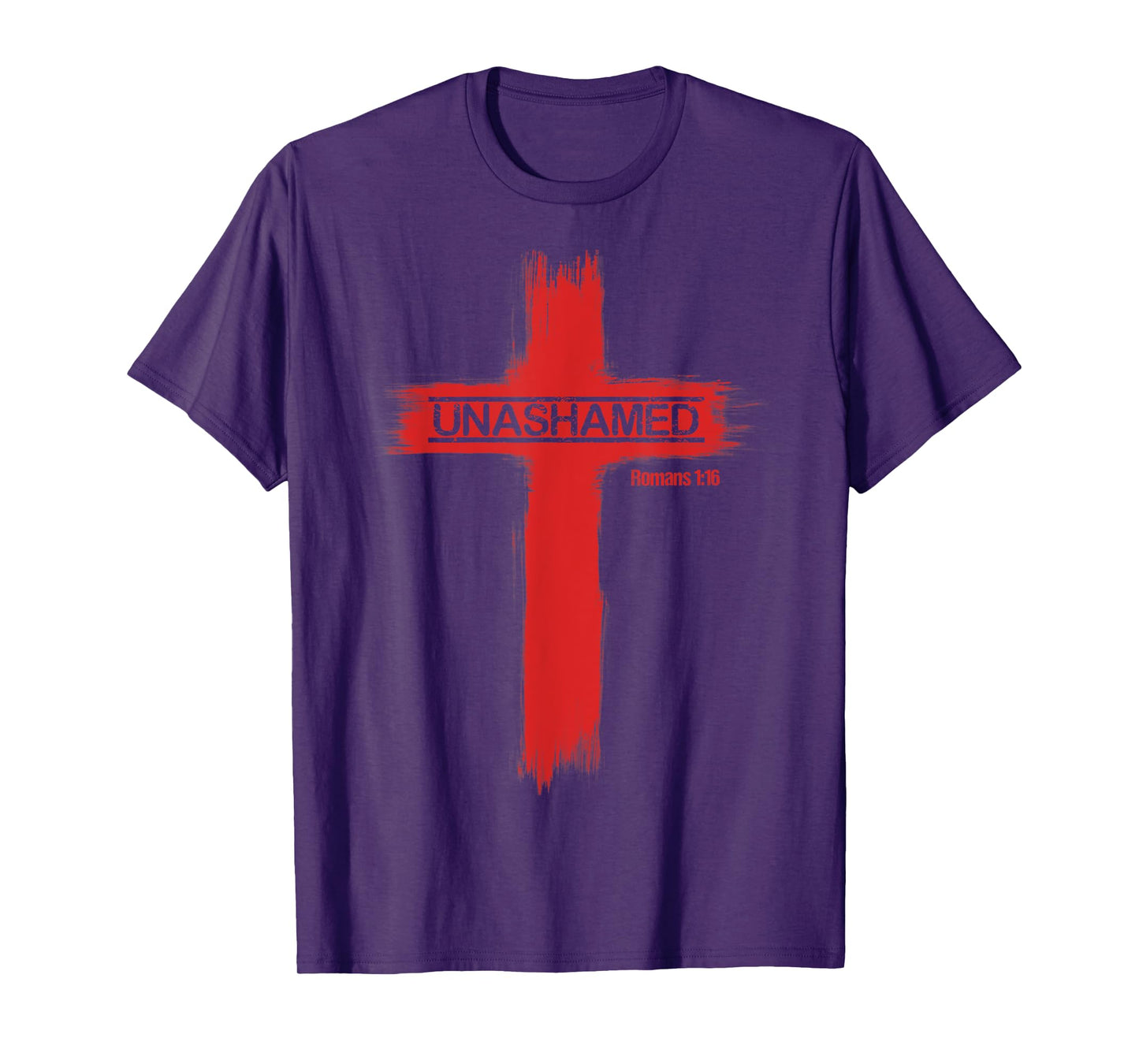 Unashamed Christianity Romans 1:16 T-Shirt