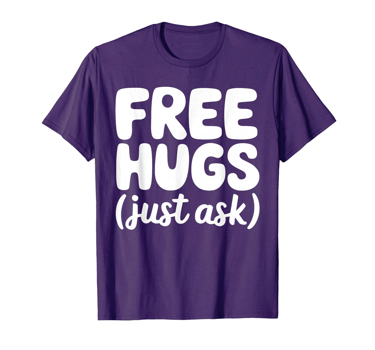 Hugs for Free Just Ask Unity Day Orange T-Shirt