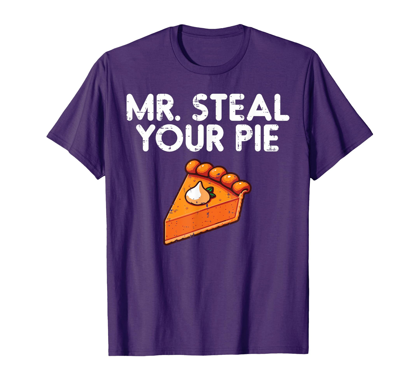 Thanksgiving Mr Steal Your Pie Cute Toddler Boys Kids Men T-Shirt