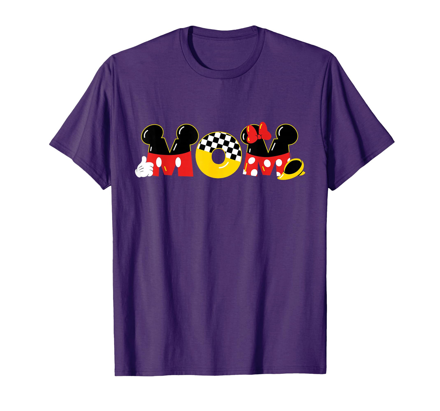 Disney Mickey Mouse & Minnie Mouse Mom Mother’s Day Birthday T-Shirt