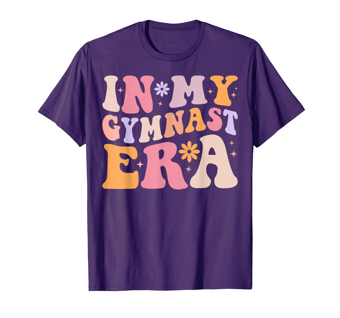 Groovy In My Gymnast Era Gymnast Gymnastic T-Shirt