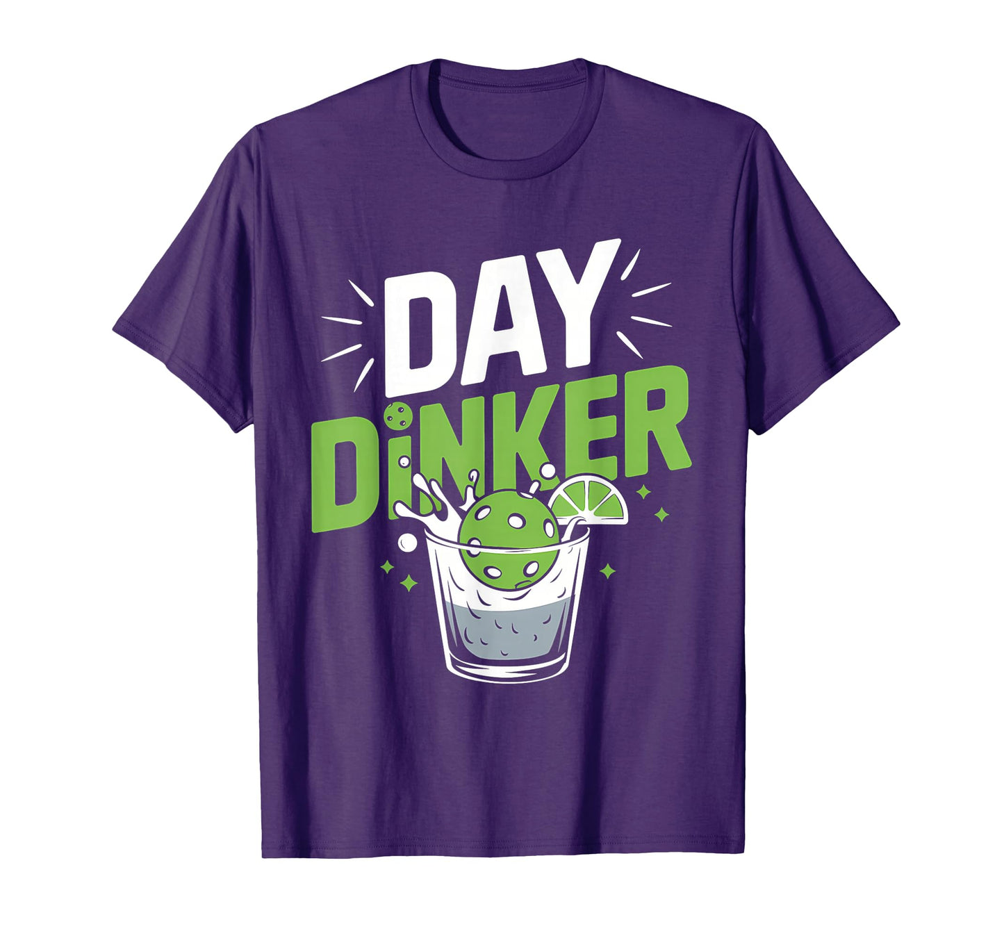 Day Dinker Tshirt Pickleball Shirt Paddleball Player T-Shirt