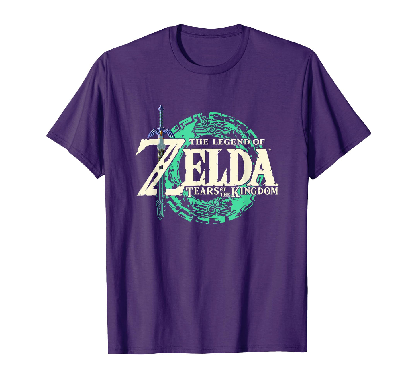 The Legend of Zelda Tears of the Kingdom Front Back Portrait T-Shirt