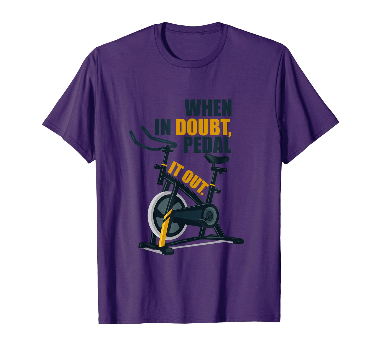 Spinning Class Saying Gym Workout Fitness T-Shirt