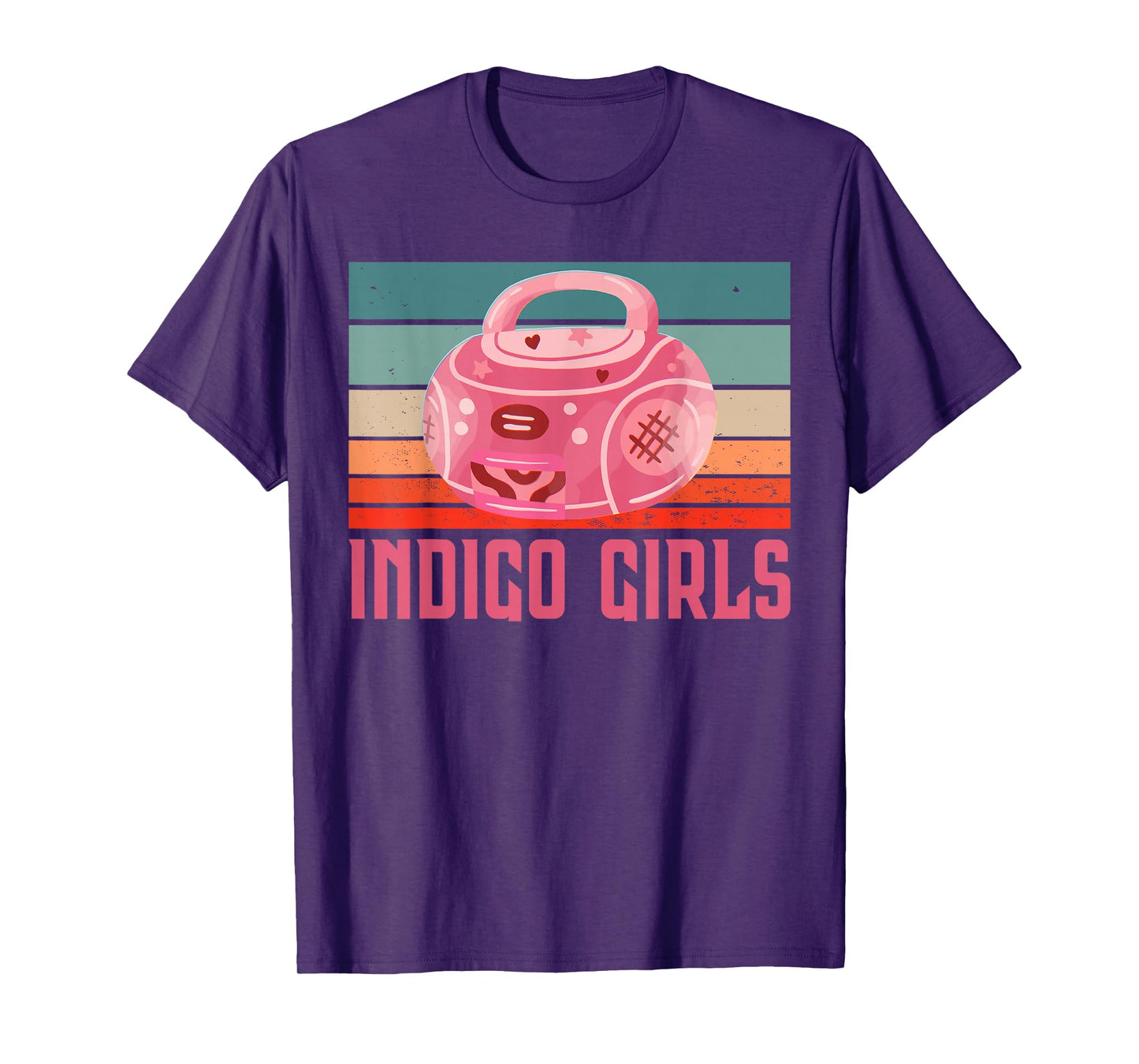 Indigo Girls Vintage Boombox T-Shirt