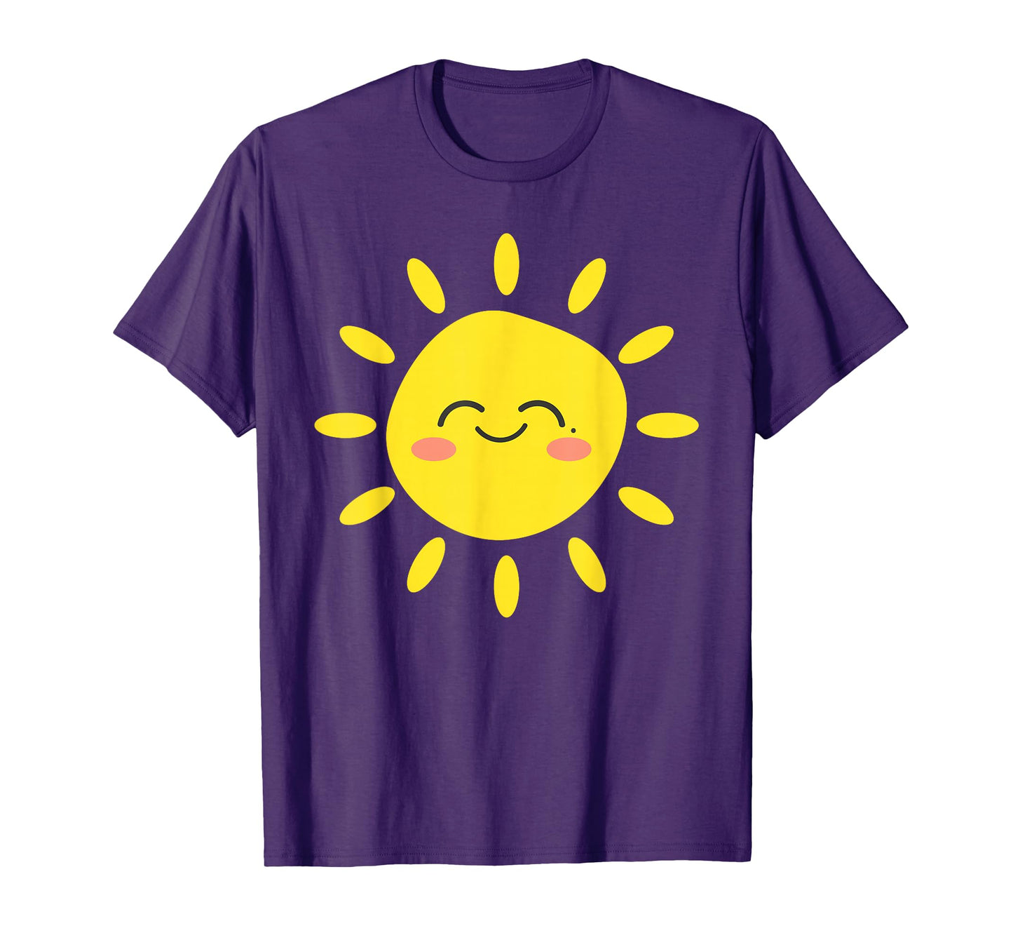 Sun Smiling Sunshine Cute Lovely Summer Love Vacation T-Shirt