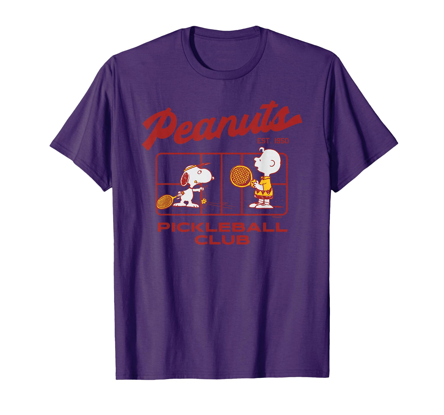 Peanuts - Pickleball Club T-Shirt