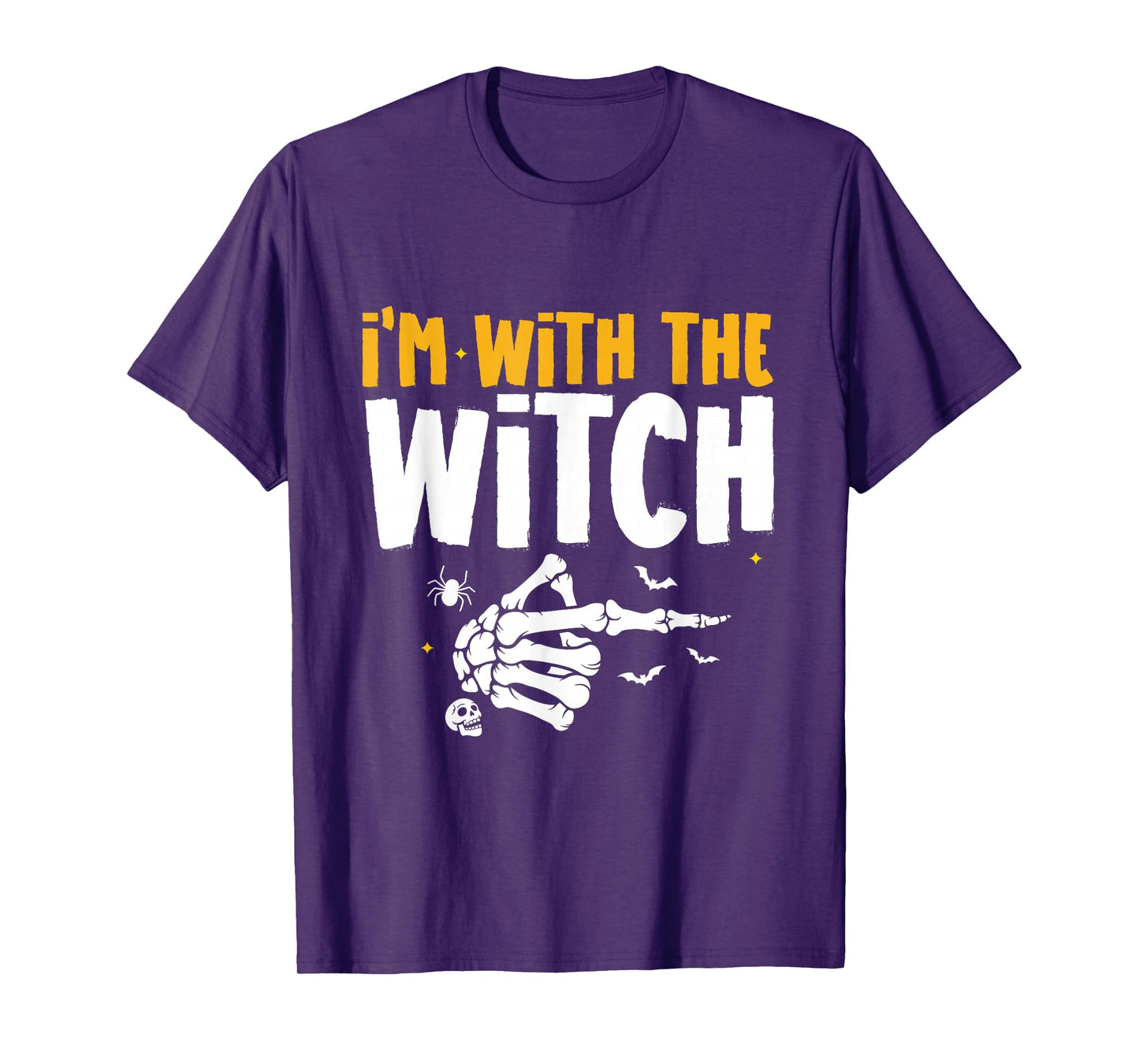 I'm with The Witch Funny Halloween Costume T-Shirt