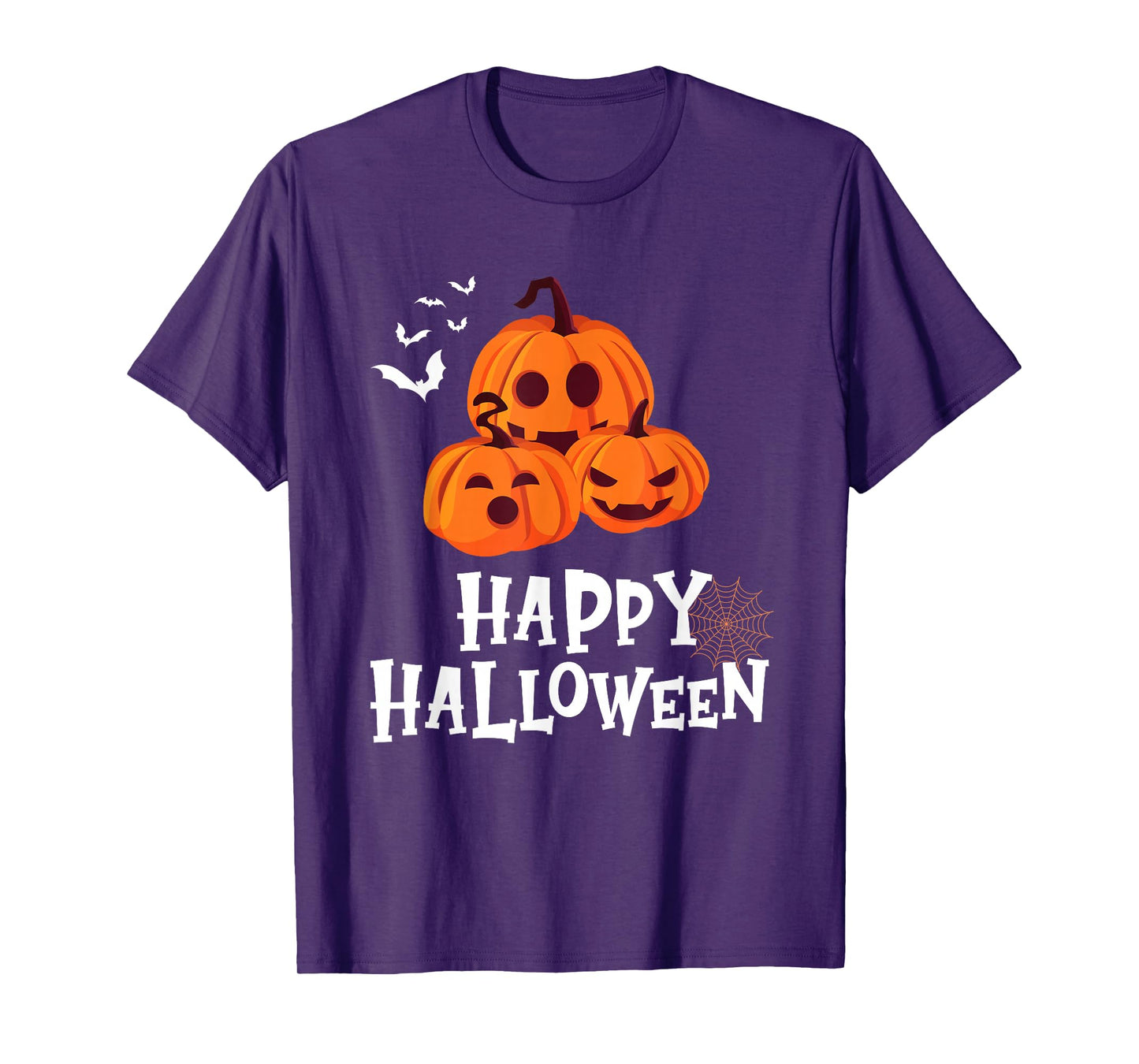 Friendly Pumpkin - Happy Halloween T-Shirt