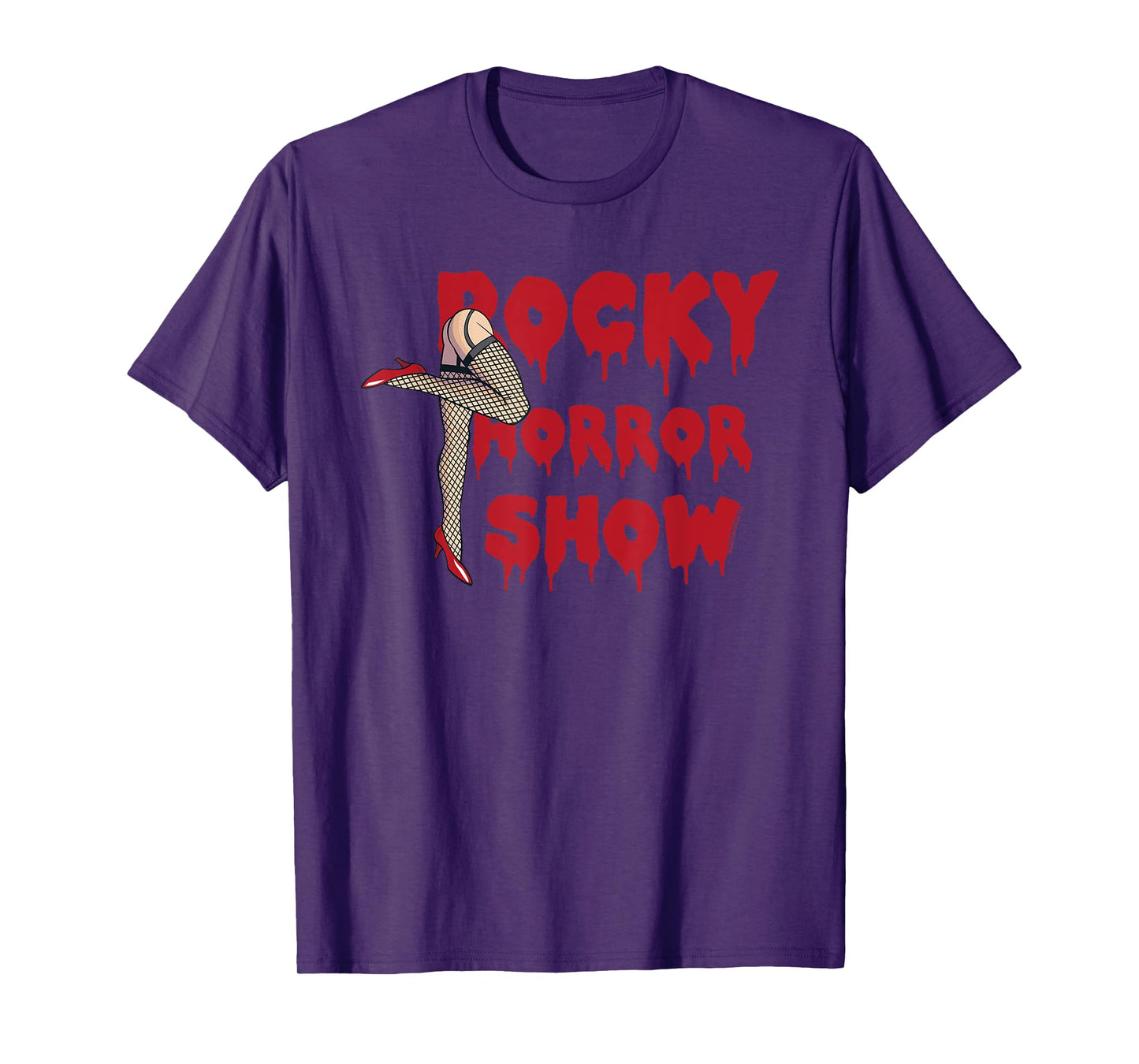 Rocky Horror Show Legs With Logo Block T-Shirt