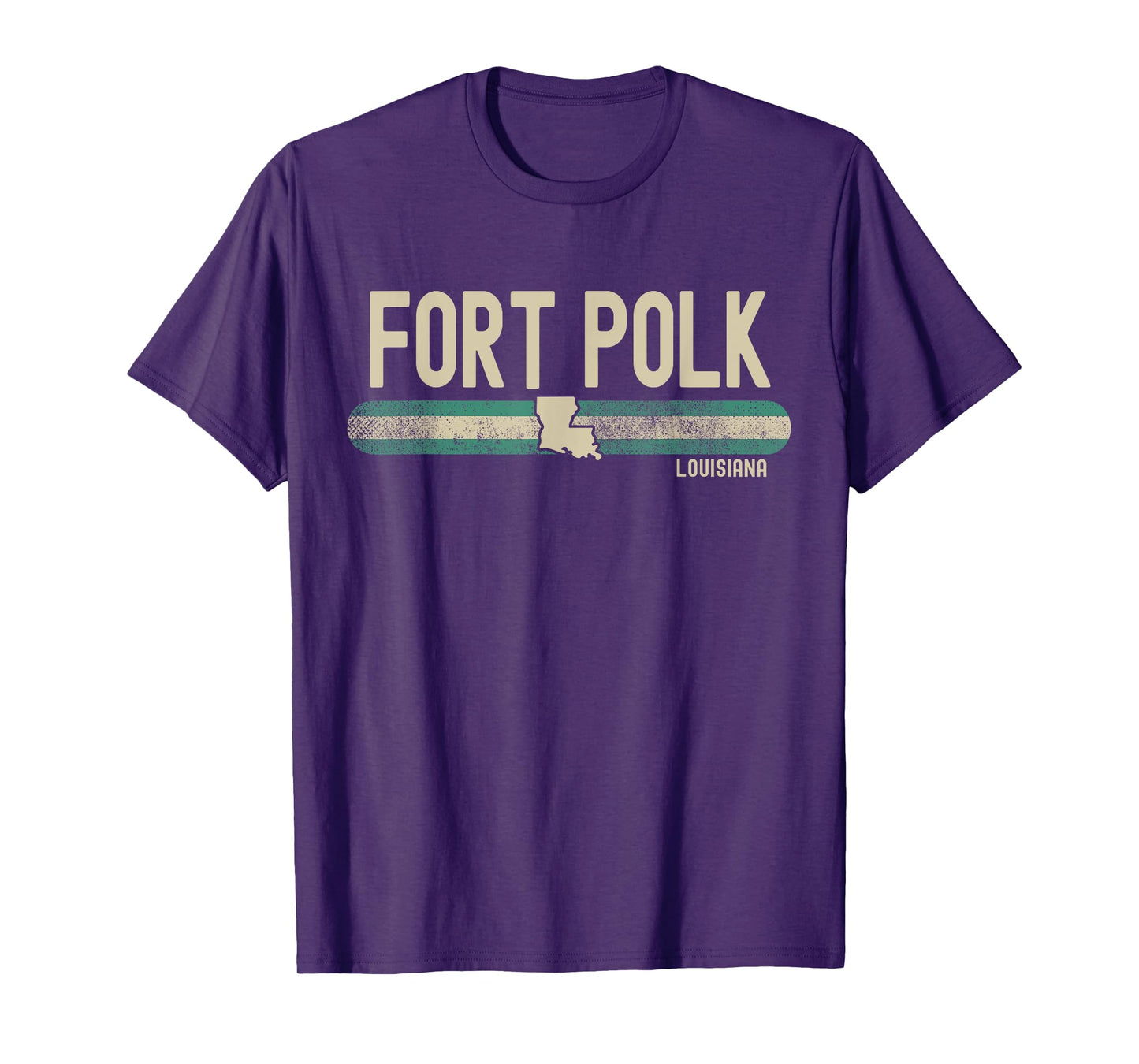 Fort Polk LA | Louisiana | Travel & 80s Style T-Shirt