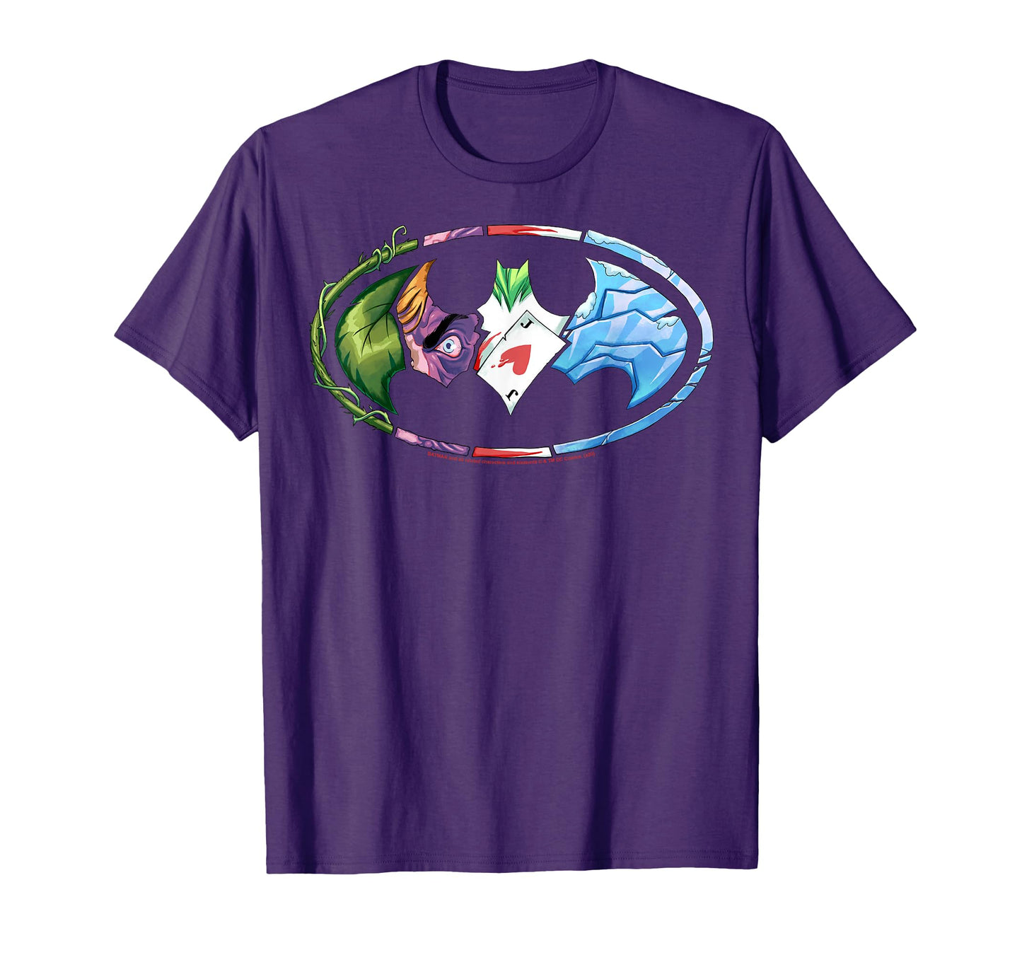 DC Comics Batman Villains Logo T-Shirt